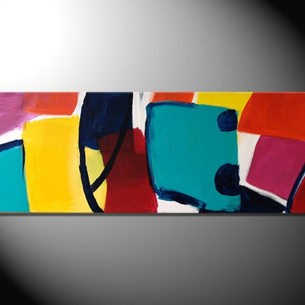 „Kaleidoskop 4“-40 x 120 cm-Abstrakte Bilder