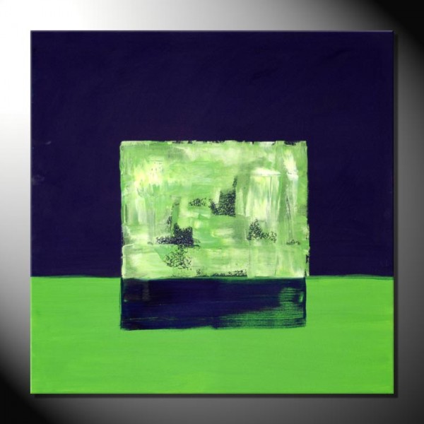 „Green Break“ 60 x 60-Abstrakte Bilder