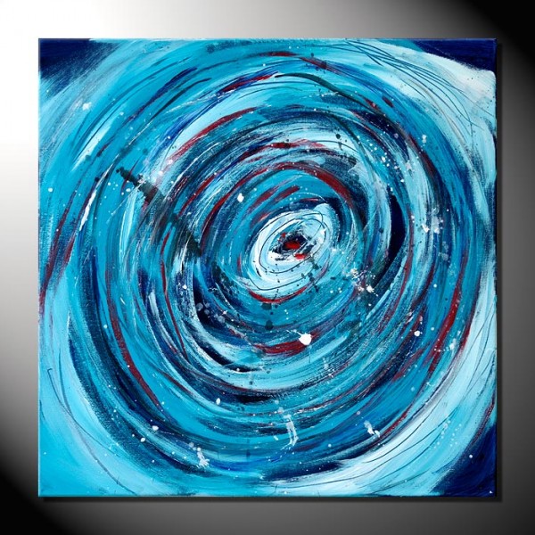 „Swirl“-60 x 60 cm-Abstraktes bild